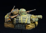 Ausrüstungsgegenstände für Transport Rikscha WWII