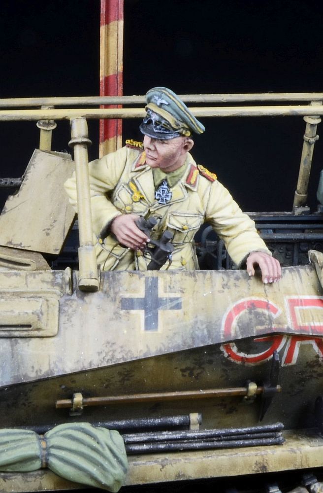 Erwin Rommel for SdKfz.250/3 Greif WWII – Exter Company