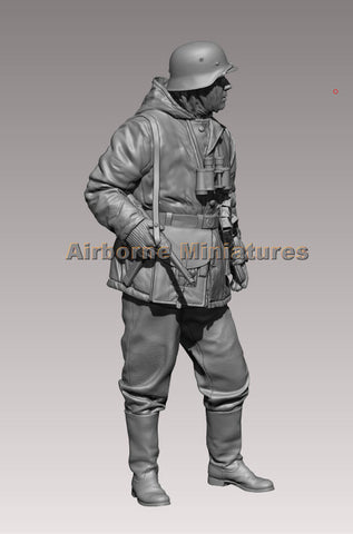 Wehrmacht non-commissioned officer in winter WWII