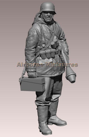 Wehrmacht infantryman in winter WWII