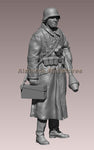 Wehrmacht soldier with field coat WWII