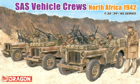SAS Fahrzeugbesatzung Nord Afrika 1942