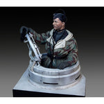 German tank commander in winter clothes WWII