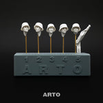 5 German heads with M35 & M40 helmet for Tamiya 35371