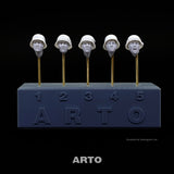 5 Deutsche Köpfe mit Helm M42 für MG Trupps Tamiya 35386