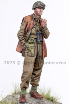 Britischer CW Panzeroffizier WWII