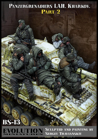 Panzergrenadiere in Charkow aufgesessen Part II WWII