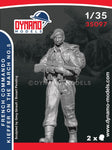 French commando soldier Kieffer marching #5 WWII