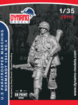 US paratroopers with bazooka marching WWII