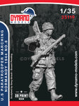 US Fallschirmjäger MG Schütze 2 marschierend WWII