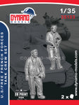 US/Free French Force tank crew WWII