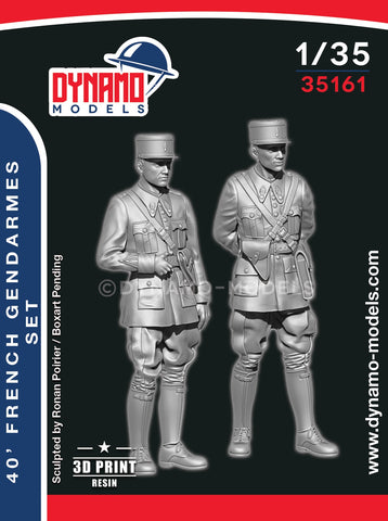 Französische Gendarmen WWII