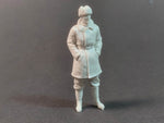 German tank officer in winter clothes #1 WWII