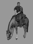 WSS Kavallerist 8.WSS Div. Florian Geyer #2 WWII