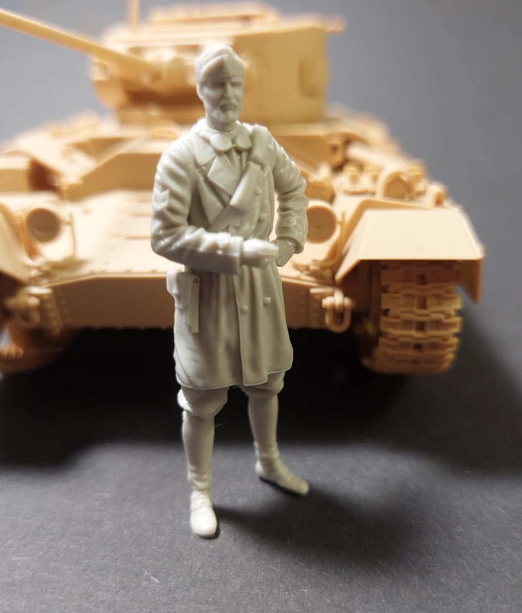 Italian tank officer WWII – Exter Company