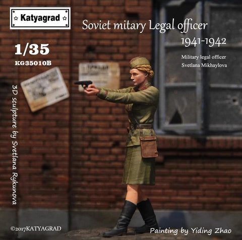 Russischer weiblicher PKKA Offizier 1941-42