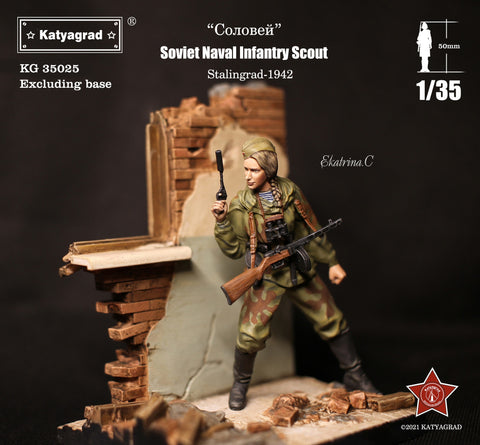 Russische Aufklärerin Stalingrad 1942