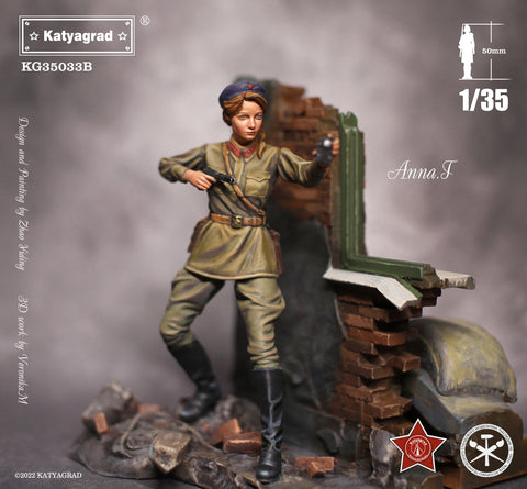 Russian soldier Anna T. WWII