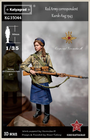 Russischer Feldnachricht Sergeant Kursk 1943