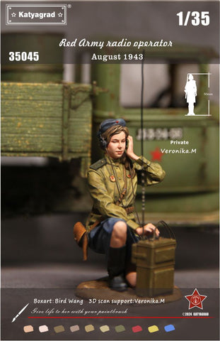 Russische Funkerin 1943-45