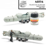 S.S.B Siluro San Bartolomed Italian human torpedo WWII