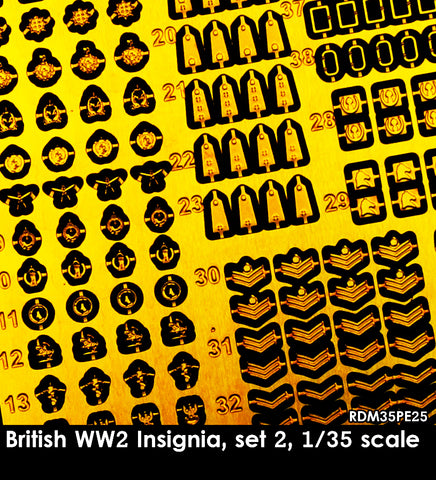 Britische Uniformabzeichen #2 WWII