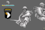 US Fallschirmjäger 101st Airborne Div. bei einer Pause #1 WWII