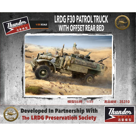 L.R.D.G F30 Patrol Truck mit versetzter Ladefläche WWII