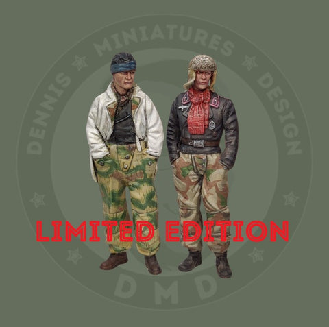 Deutsche Panzerbesatzung Winter WWII