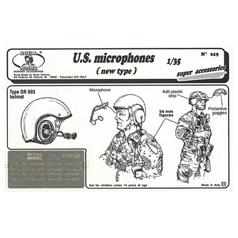 US Helm-Mikrophone (Neuer Typ)