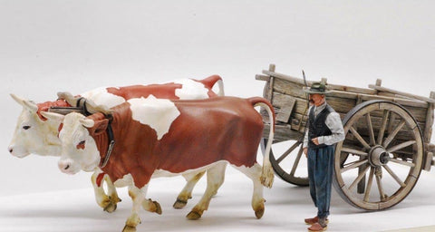 Cart with oxen civil version
