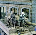 German Tank riders WWII