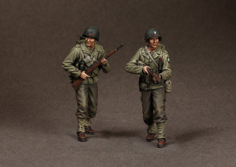 US Army Infantryman & Officer WWII