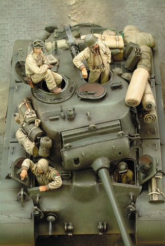 U.S. M 26 Pershing Panzerbesatzung 1944