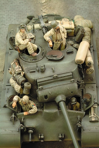 U.S. M 26 Pershing tank crew 1944