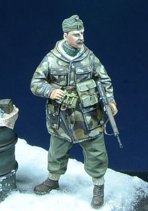 Hungarian Officer Szent Laszio Div. Hungray 1945