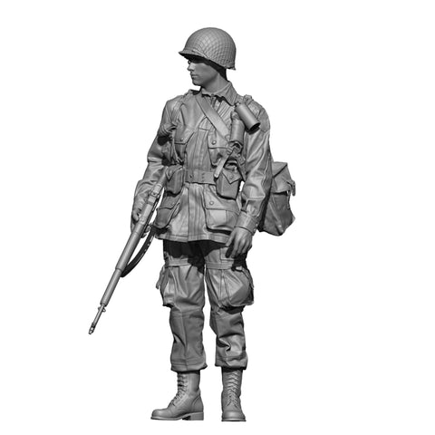 US Fallschirmjäger Leutnant Normandie 1944