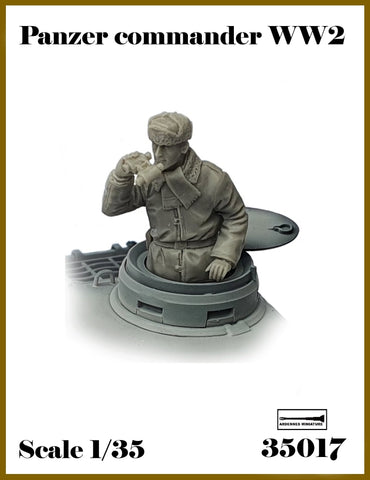 German Panzer Commander WWII