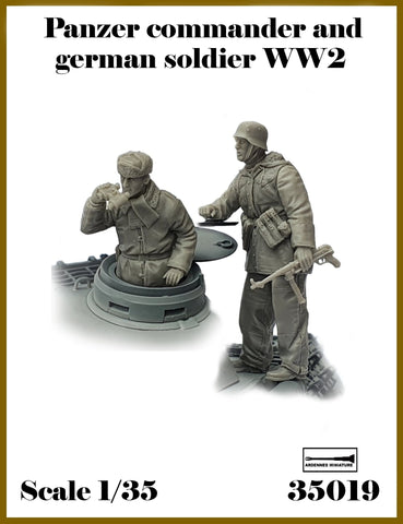Deutscher Panzerkommandant & Soldat #1 WWII