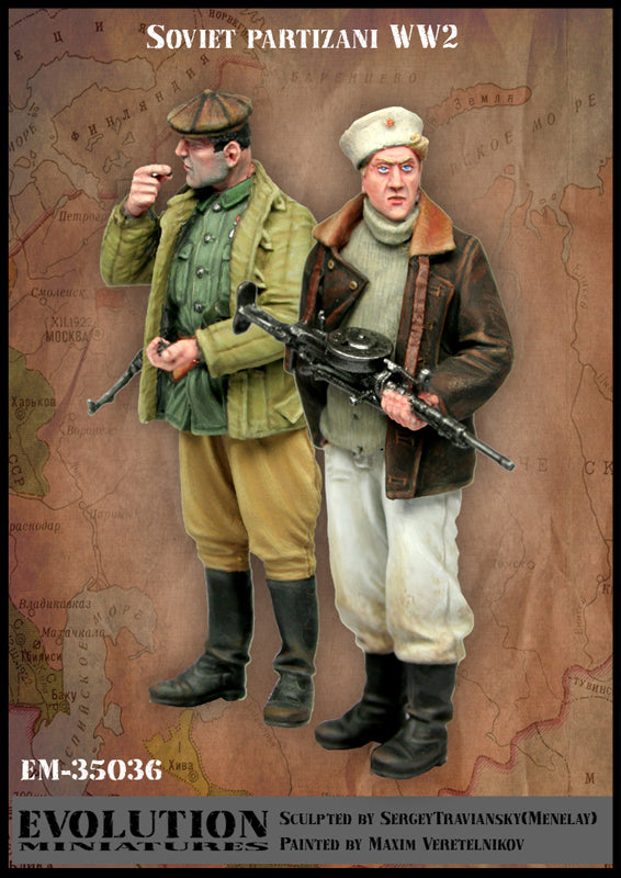 【中古】 Partisans Reis Partisans Berliner Zinnfiguren | Soviet Partisan WWII | purchase online