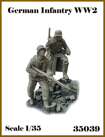 German infantrymen set WWII