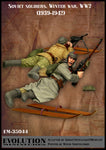 Russische Soldaten Winter 1939-42