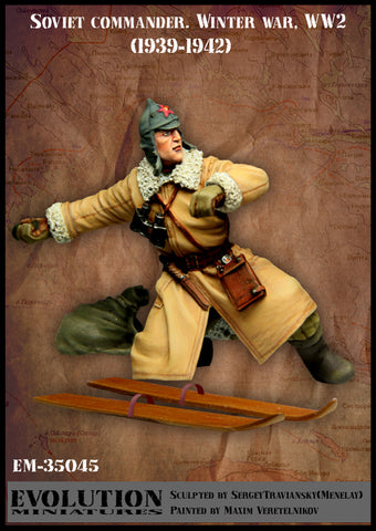 Russian Officer Winter war 1939-42
