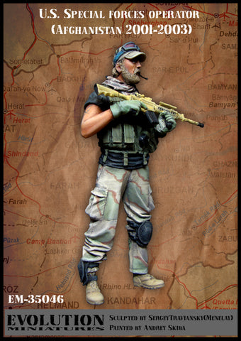US Special Forces Operator #1 Afghanistan 2001-2003