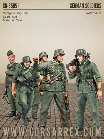 German Wehrmacht Soldiers Big Set