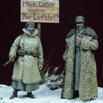 Deutsche Wachsoldaten Winter 1914-18 WW I