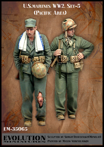 US Marines Pacific area WWII