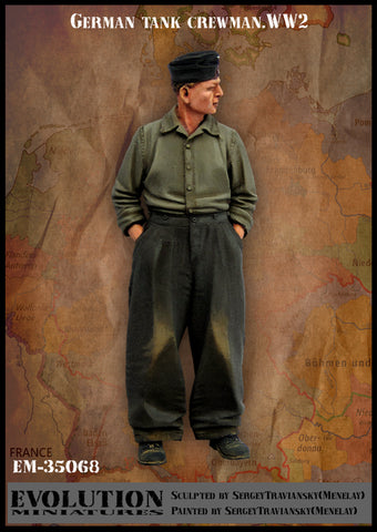 German tank crewman #1 WWII