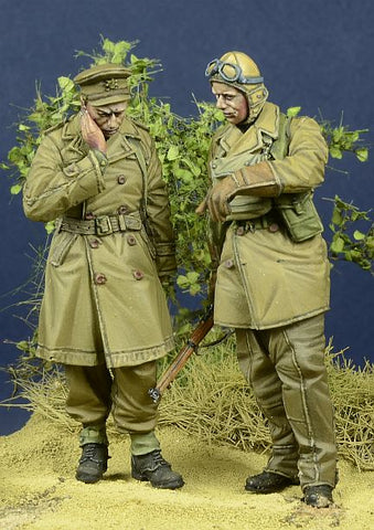 BEF Offizier & Kradmelder Set Frankreich 1940