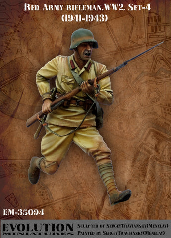 Red Army Rifleman #4 1941-43